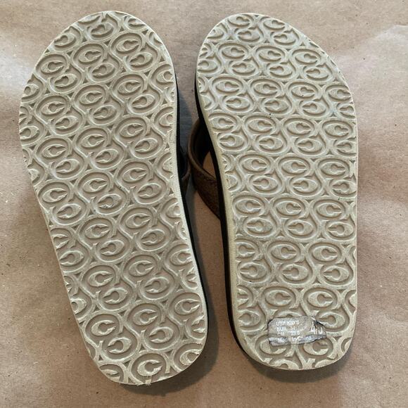 Cobian ARV2 Brown Flip Flops Youth Size S, 4/5 - Picture 5 of 6